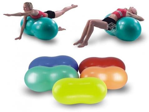 Balón ovalado maní 90 x 45 cms ejercicios, pilates