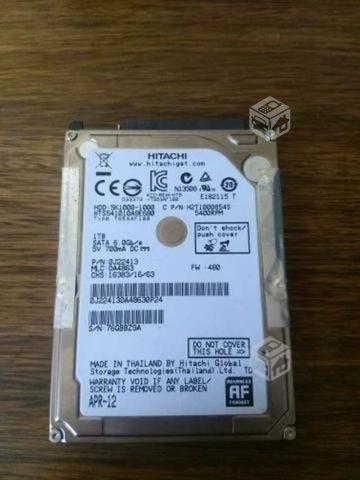 Disco duro 1 tb 2.5 excelente notebook y externo