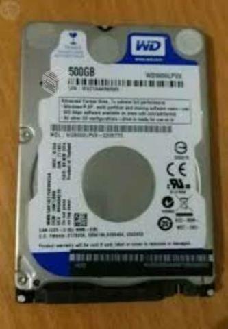 Disco duro 500 gb excelente 2.5 notebook