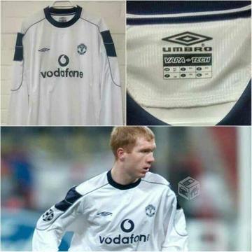 Camiseta manchester united 2000/01, talla XXL