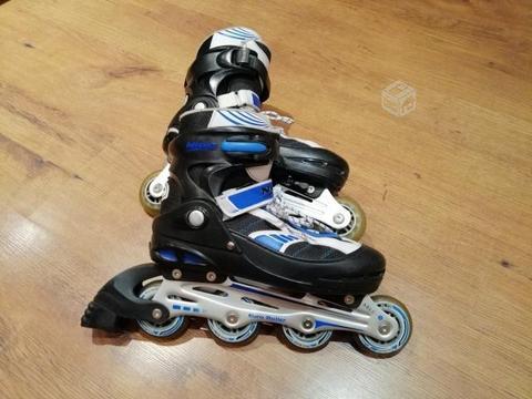 Patines Nitro Euro Roller (como NUEVOS)