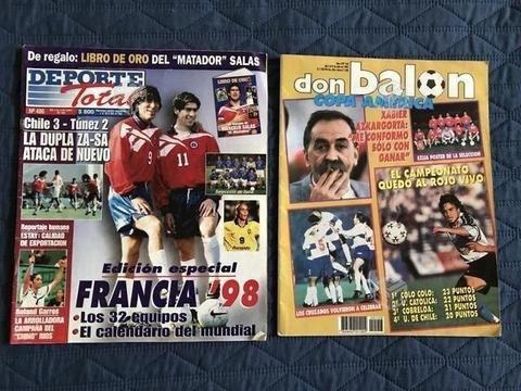 Pack 2 revistas deportivas de época 95 98