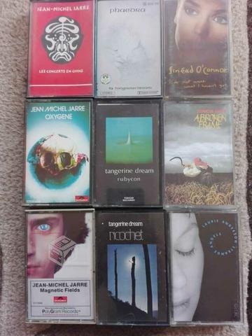 Listado Seleccion de cassettes folklore rock pop
