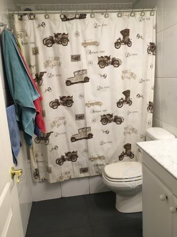 cortina de baño como nueva