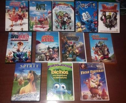 2X1 DVDs Originales Disney/Pixar/Dreamworks NUEVOS