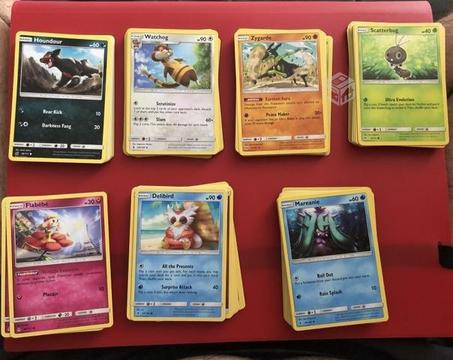 Lote de cartas pokemon