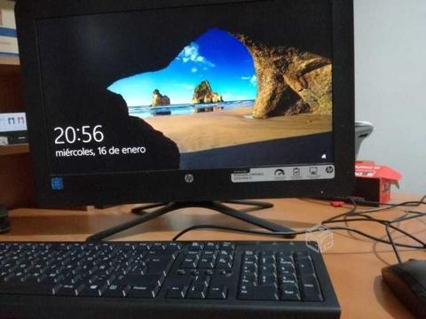 Impecable pc hp all in one año 2018