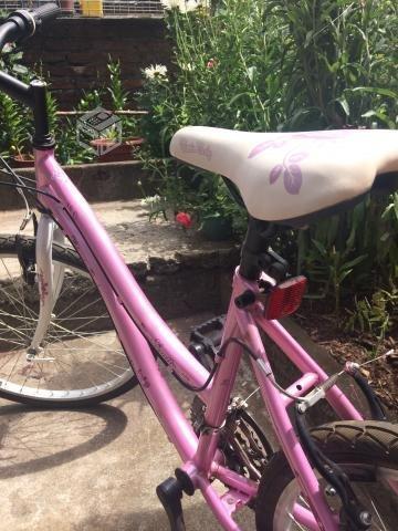 Bicicleta Aro 24, color rosado