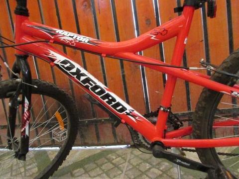 Bicicleta oxford raptor bm-2415 aro 24 rojo