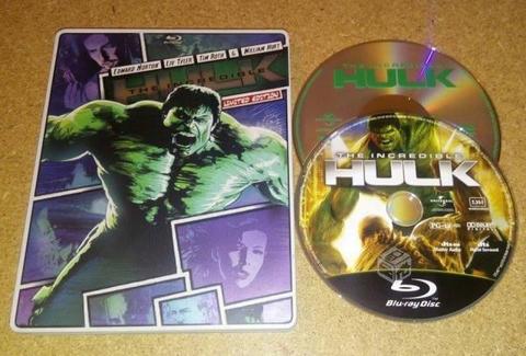 Bluray + DVD: The Incredible Hulk (Limited Edition