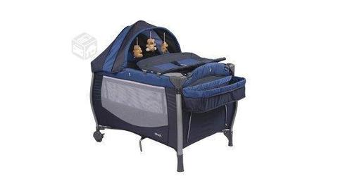 Cuna playard luna azul infanti usada