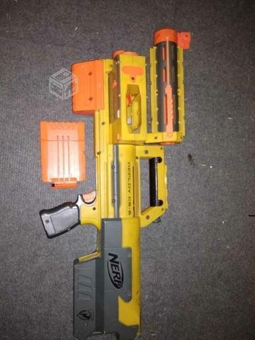 Rifle NERF con balas