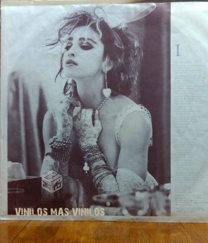 Vinilo madonna - like a virgin lp 1984