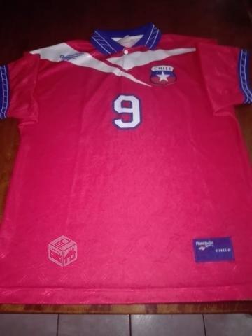 Camiseta selección chilena Francia 1998