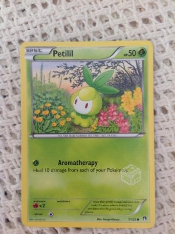 Carta Pokemon Petilil. HP 50