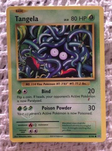 Carta Pokemon Tangela Hp 80