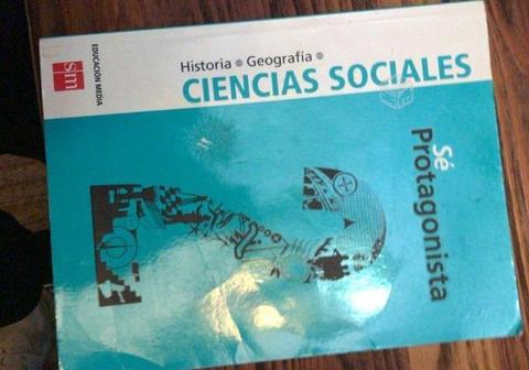 Ciencias Sociales, Editorial Sm 2º Medio, Sé Prota
