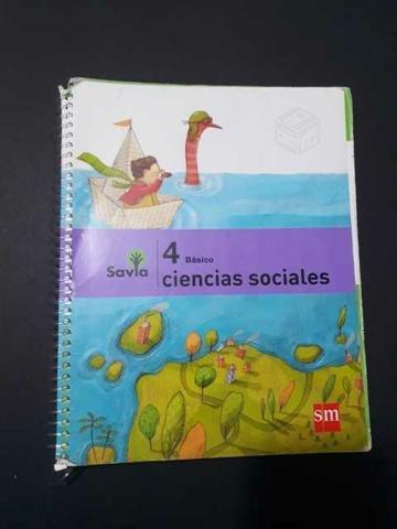 Libro Ciencias Sociales Savia Cuarto Básico SM