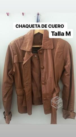 Chaqueta de cuero talla m