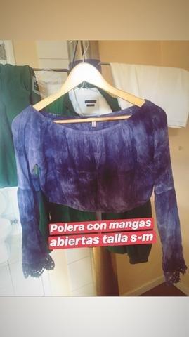 Poleras y blusas talla s-m