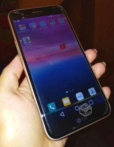 LG K10 2017 dorado 4 meses de uso