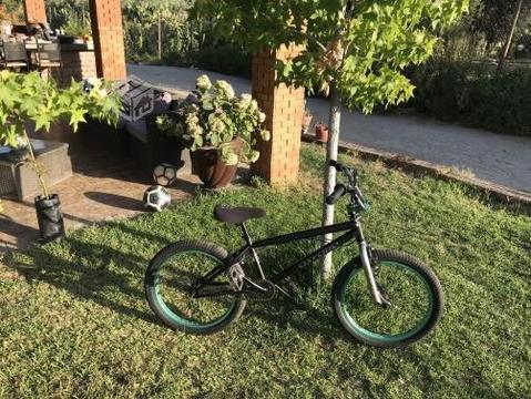 Bicicleta BMX Oxford Spine Aro 20 negra/verde