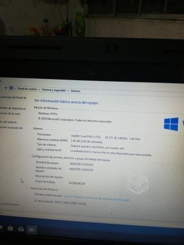 Notebook HP core i3 500GB
