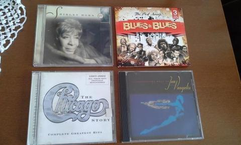 CD Shirley Horn, The Chicago, Jon & Vangelis, Blue