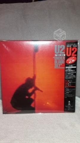 U2 under a blood red sky vinilo japones