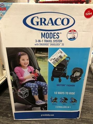 Coche de bebe 3 en 1 graco