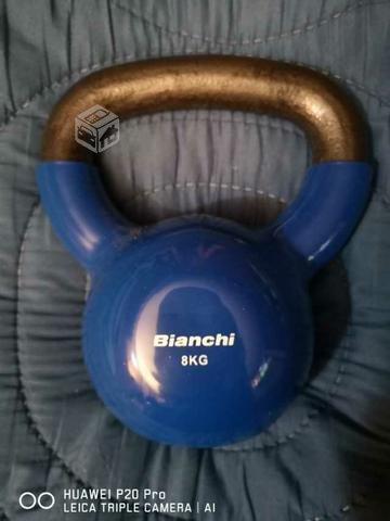 Pesa Rusa o kettlebell 8 kilos Bianchi nueva