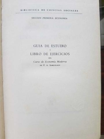 Libro: Guía de estudio Economía Moderna