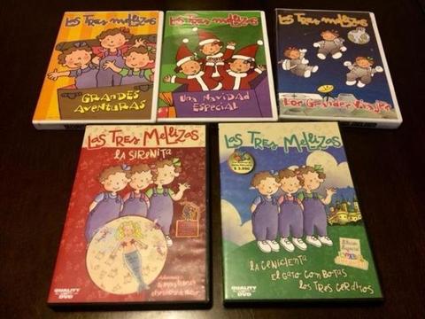 Las Tres Mellizas : Coleccion de 5 DVDs Originales