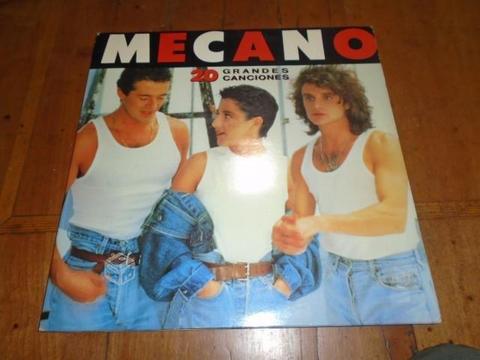 Vinilo Mecano 20 Grandes Canciones 2lp 1989