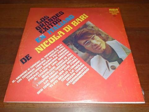 Vinilo Nicola Di Bari Grandes Exitos En Italiano 1