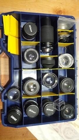 Set lentes de Cámara fotográfica
