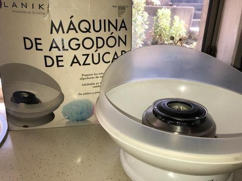 Maquina para hacer algodón de azúcar