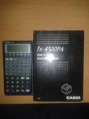 Calculadora cientifica casio 4500pa