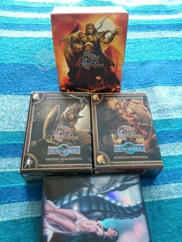 Cartas Mitos y Leyendas + protectores
