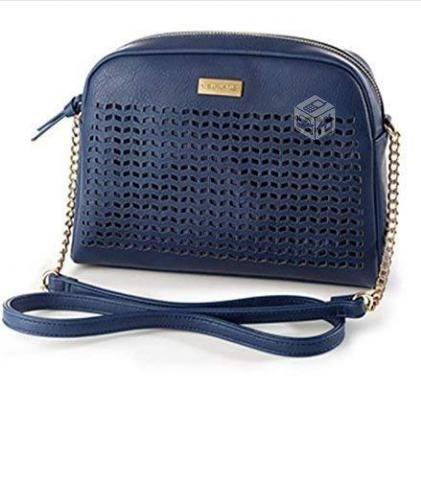 Cartera Navy Royal Blue Oriflame nueva