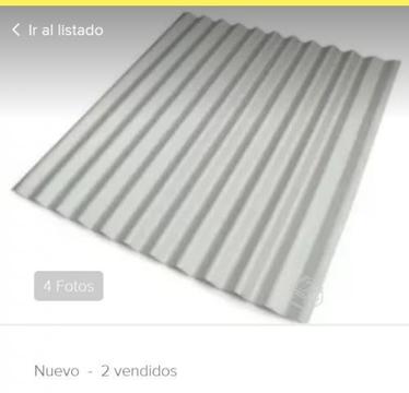 Planchas de zinc