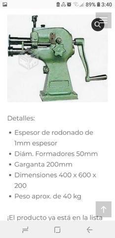 Rodonadora Manual