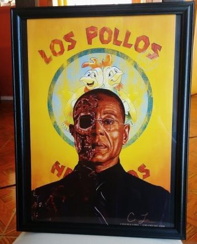 Poster Breaking Bad, Los Pollos Hermanos Gus