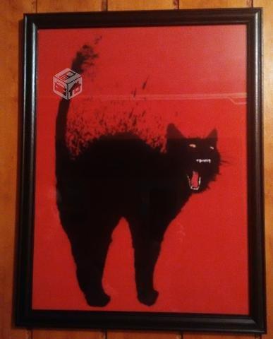 Poster gato negro