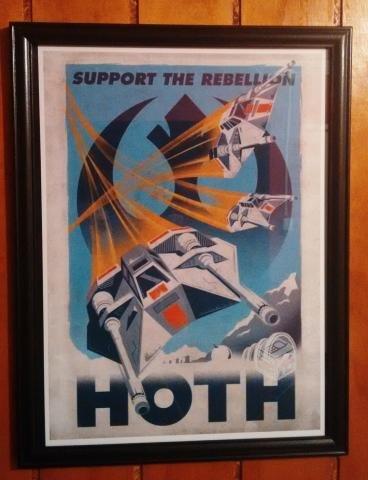 Poster Star Wars, Hoth