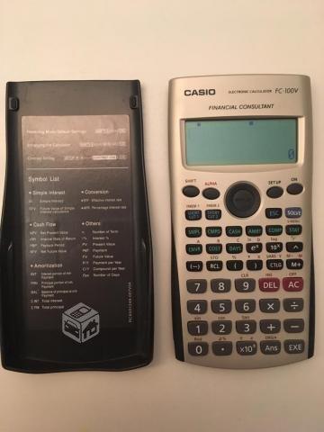 Calculadora Financiera CASIO FC-100V