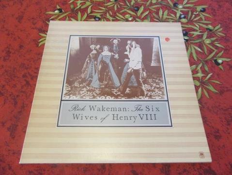 Vinilo rick wakeman six wives henry aleman 1972