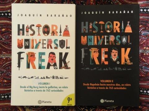 Historia universal freak volumen 1 y 2, Joaquín B