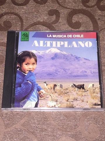 Cd Altiplano Musica de Chile ( Sello Alerce)