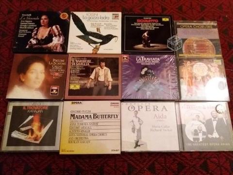 Colección discos de Opera dobles y triples